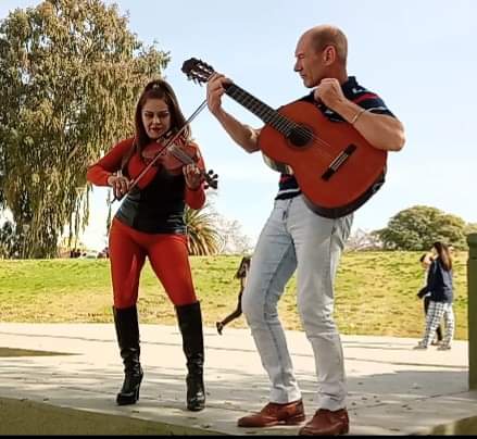 👉 Excelente mini gira por San Juan. Alicia Cargniel y Carlos Piela