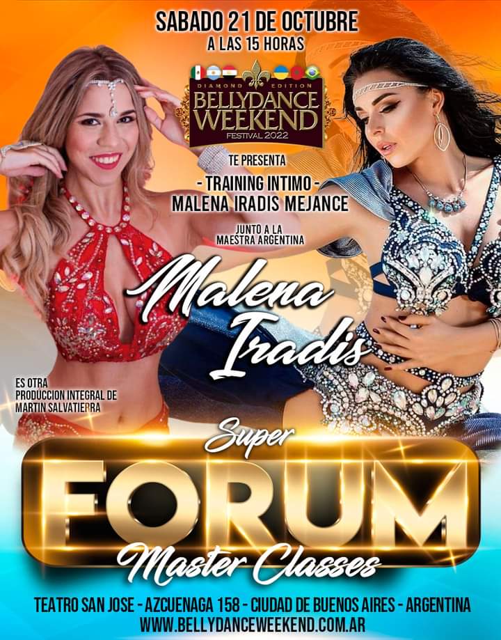 👉 Bellydance weekend festival.