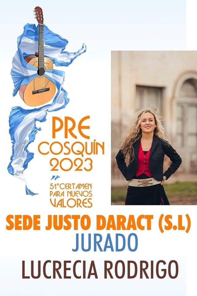 👉 Lucrecia Rodrigo, jurado!