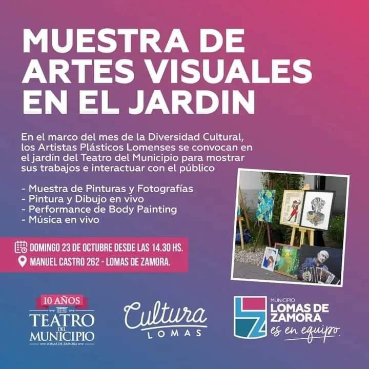 👉 Muestra y Encuentro de Artistas Visuales.