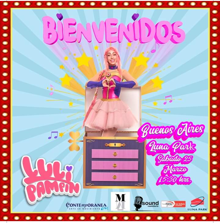 👉 Luli Pampim al Luna Park.