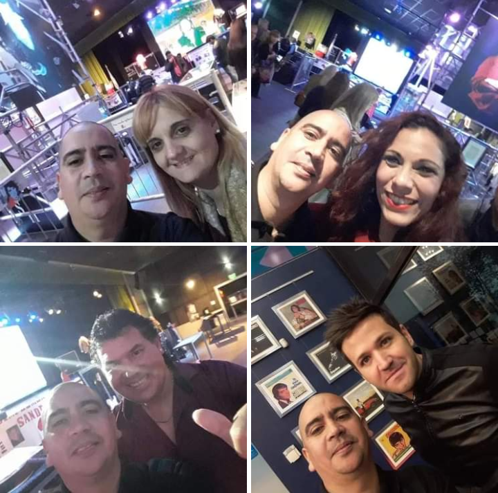 👉 Junto a unos excelentes artistas y personas!