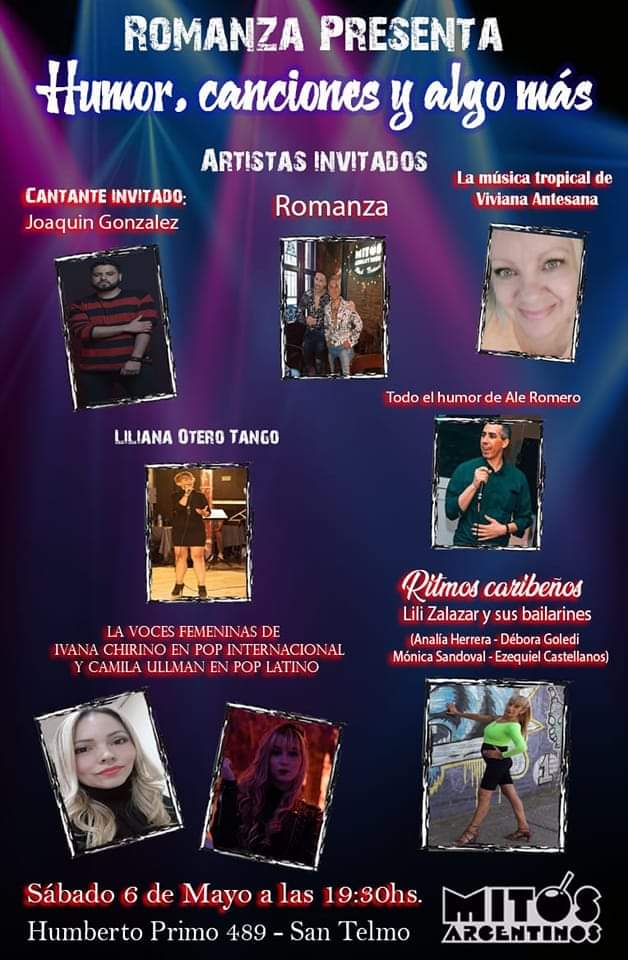 👉 Y como todos los meses vuelve la gran variette a Mitos Argentinos!