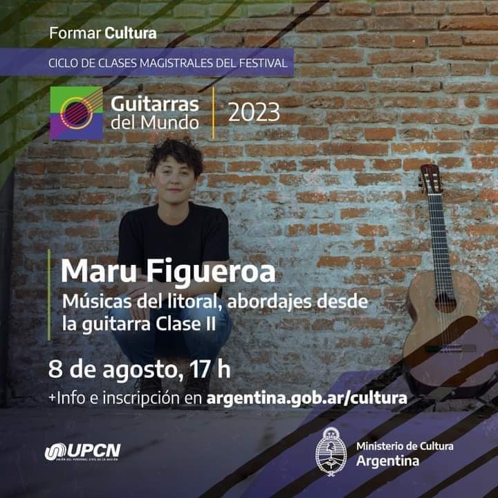 👉 Sexta clase del Ciclo a cargo de la Maestra Maru Figueroa.