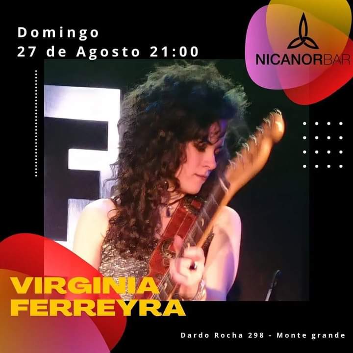 👉 Nuevo show de Virginia Ferreyra!