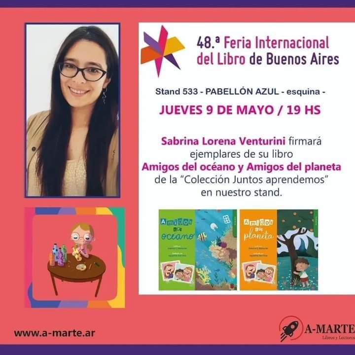 👉 Cada vez falta menos para encontrarnos de nuevo en la Feria del Libro.