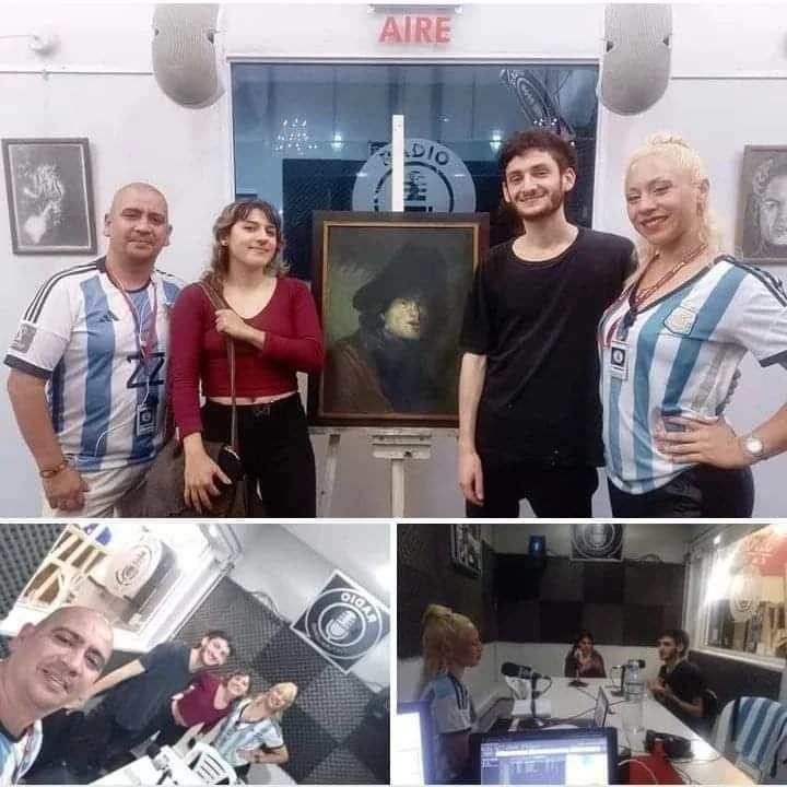 👉 Noche de Arte, muestra y radio.