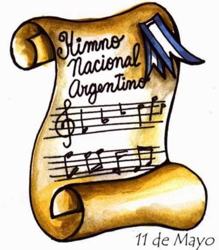 👉 11 de Mayo, se conmemora el Día del Himno Nacional Argentino.