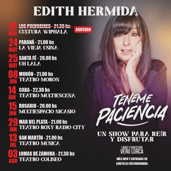 👉 Edith Hermida, Seguimos girando! ¿Dónde los veo?