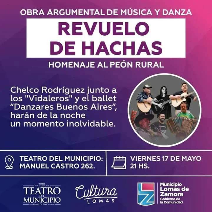👉 Revuelo de hachas, homenaje al peón rural!