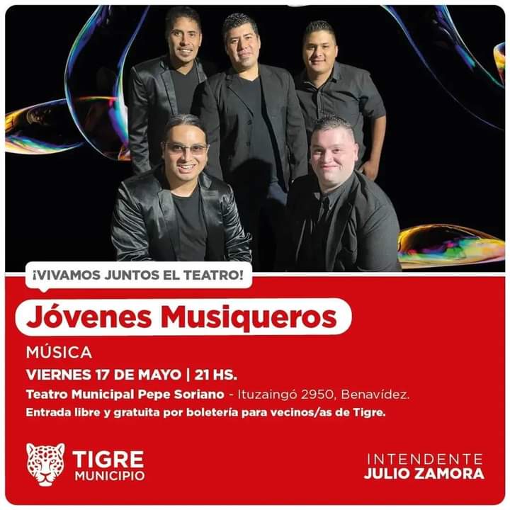 👉 Jóvenes Musiqueros en el Teatro.
