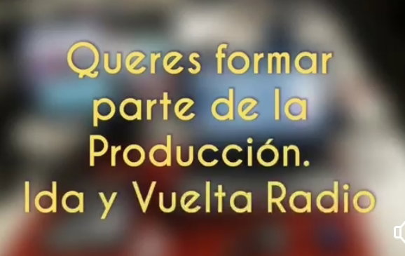 Este 2020, Queres sumarte y formar parte del equipo de producción de Ida y Vuelta Radio.!!