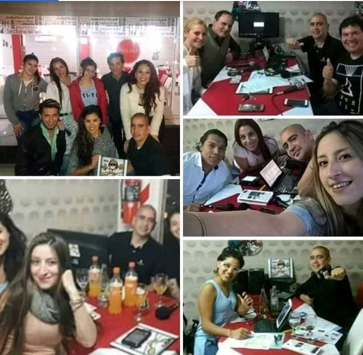 En 2017 la magia de la radio seguía con móvil y transmisión en viví desde Walala(Cafetería y resto).