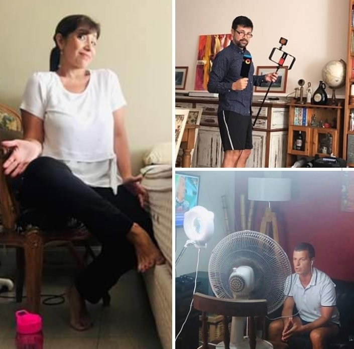 En cuarentena, el Noti se hace desde casa.