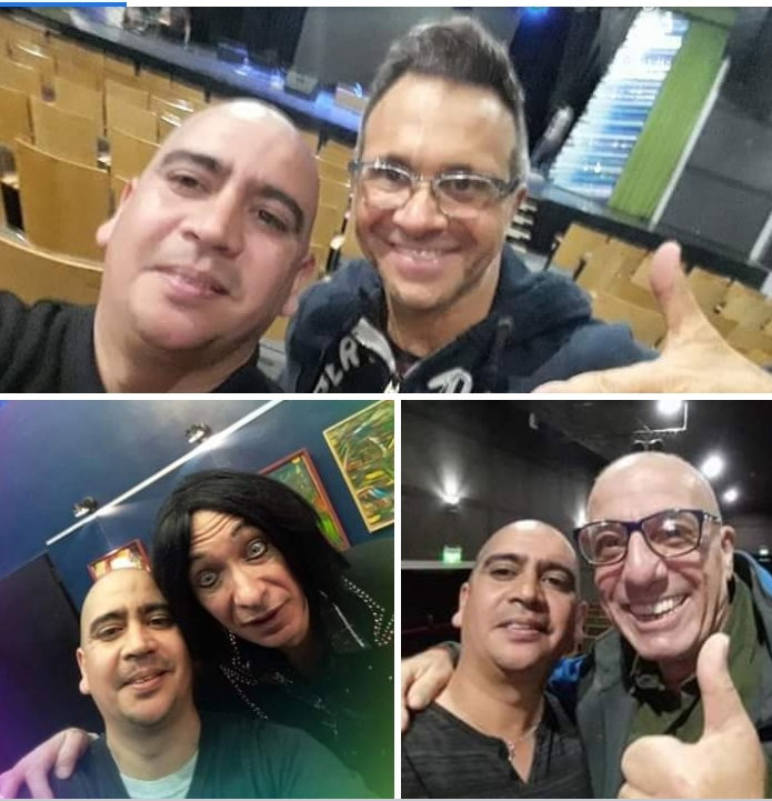 Buenos momentos! Siempre estamos acompañados de grandes artistas y personas!