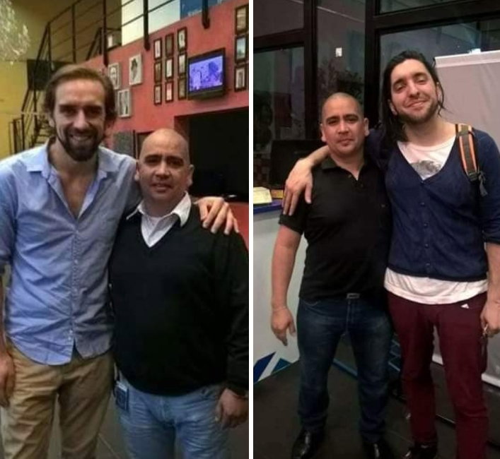 Recordando buenos momentos! Siempre estamos acompañados de grandes artistas y personas.