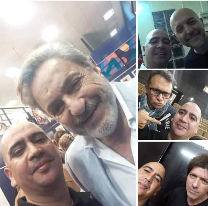 Recordando buenos momentos! Junto a excelentes artistas.