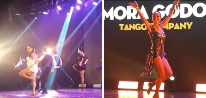 La Compañía Mora Godoy Tango se presentó en el Teatro del Municipio.