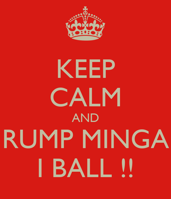 RUMP MINGA I BALL (da golf)