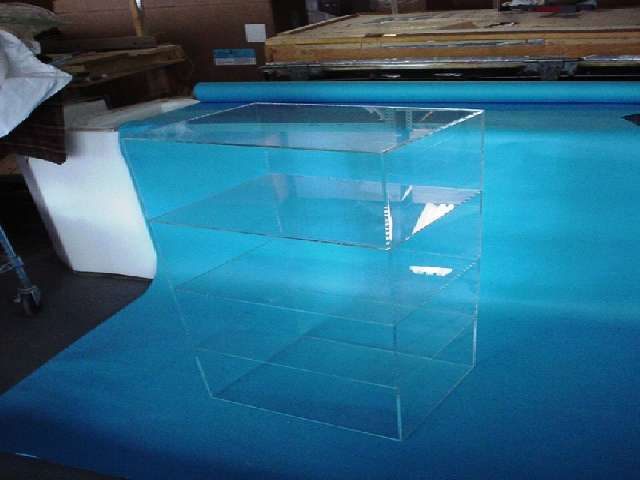 Multi-shelved Acrylic Retail Display