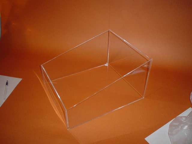 Custom Slanted Acrylic Retail Display Bin
