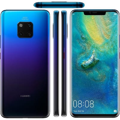  4.5(94 Ratings)  Share       Huawei, Mitt 20 Pro, 128GB capacity, purple twilight color, 4G 4th gen image