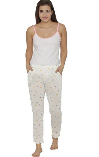 Cotton Rich Printed Pyjama