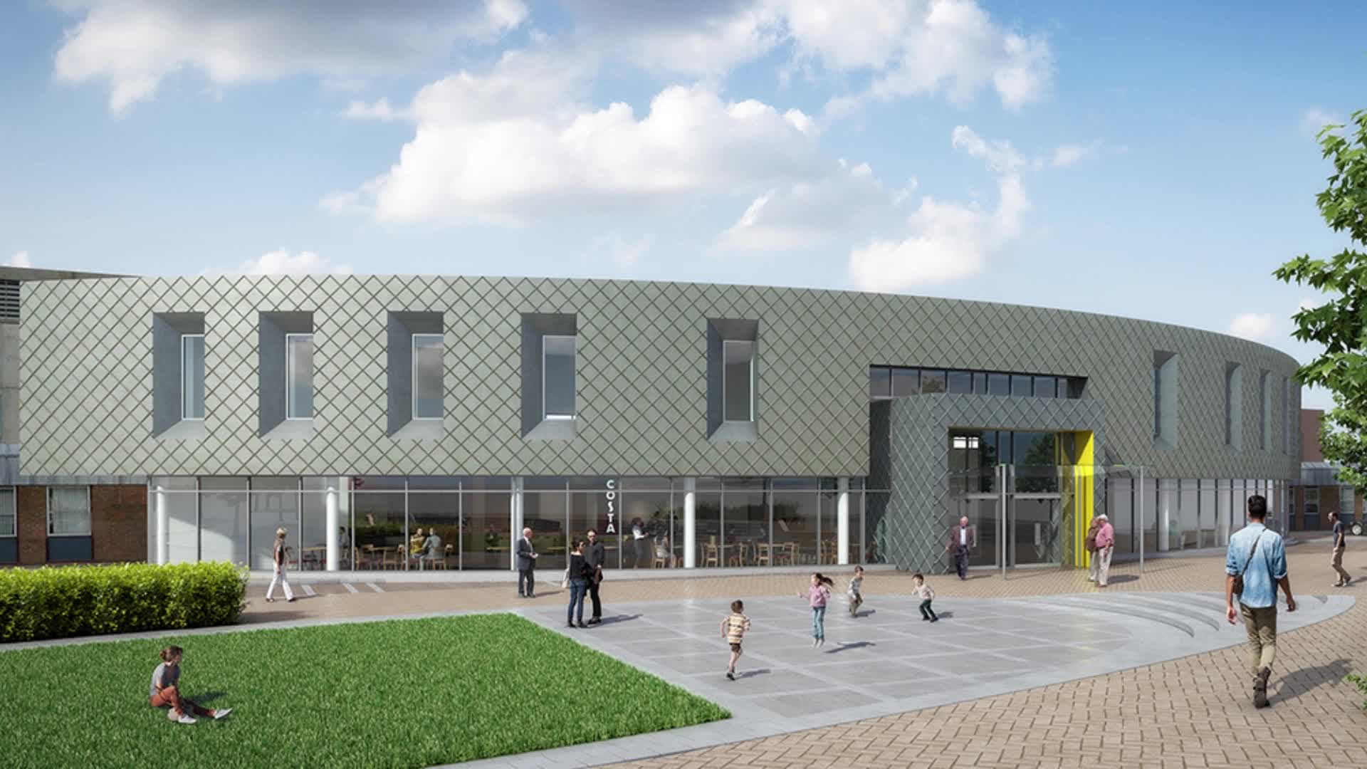 New Main Entrance, Southampton General Hospital, Hampshire