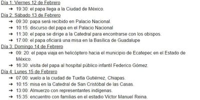 Itinerario