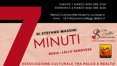 7 Minuti di Stefano Massini