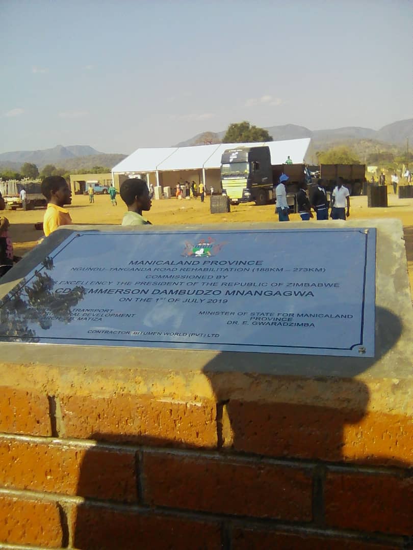 Platform for Youth and Community Development (PYCD) advocacy on the Tanganda - Ngundu Road bears fruit.