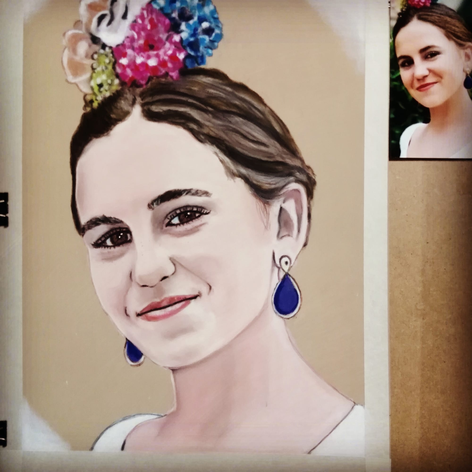 RETRATO  32 X 46 cm