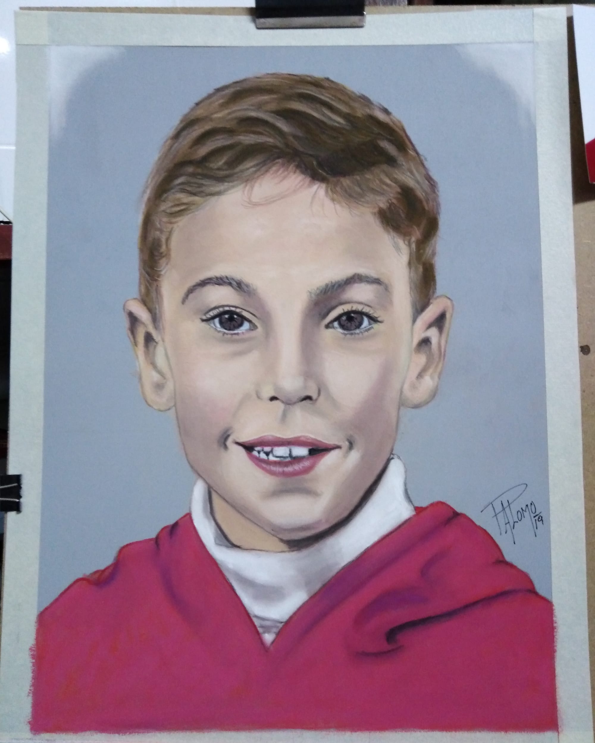 RETRATO  32 X 46 cm