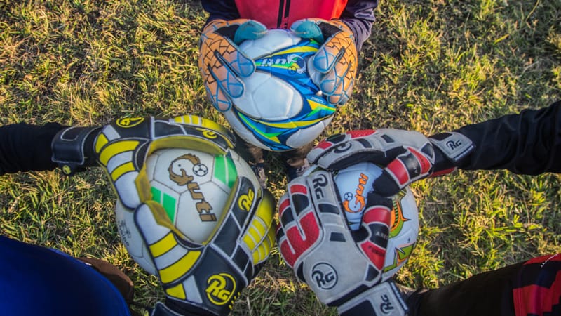 Los 3 balones en la vida de un arquero.