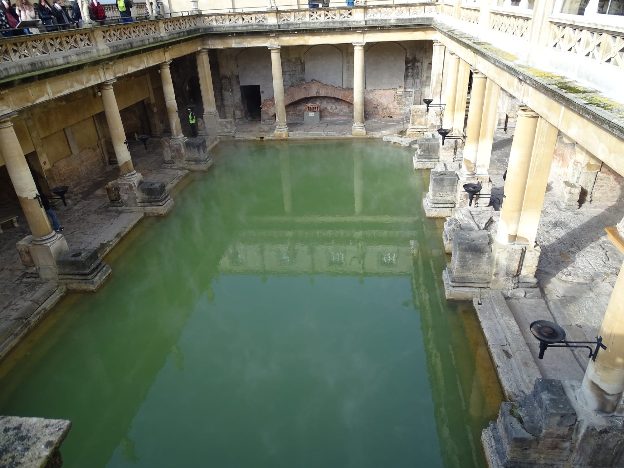 Les bains romains de la ville de Bath