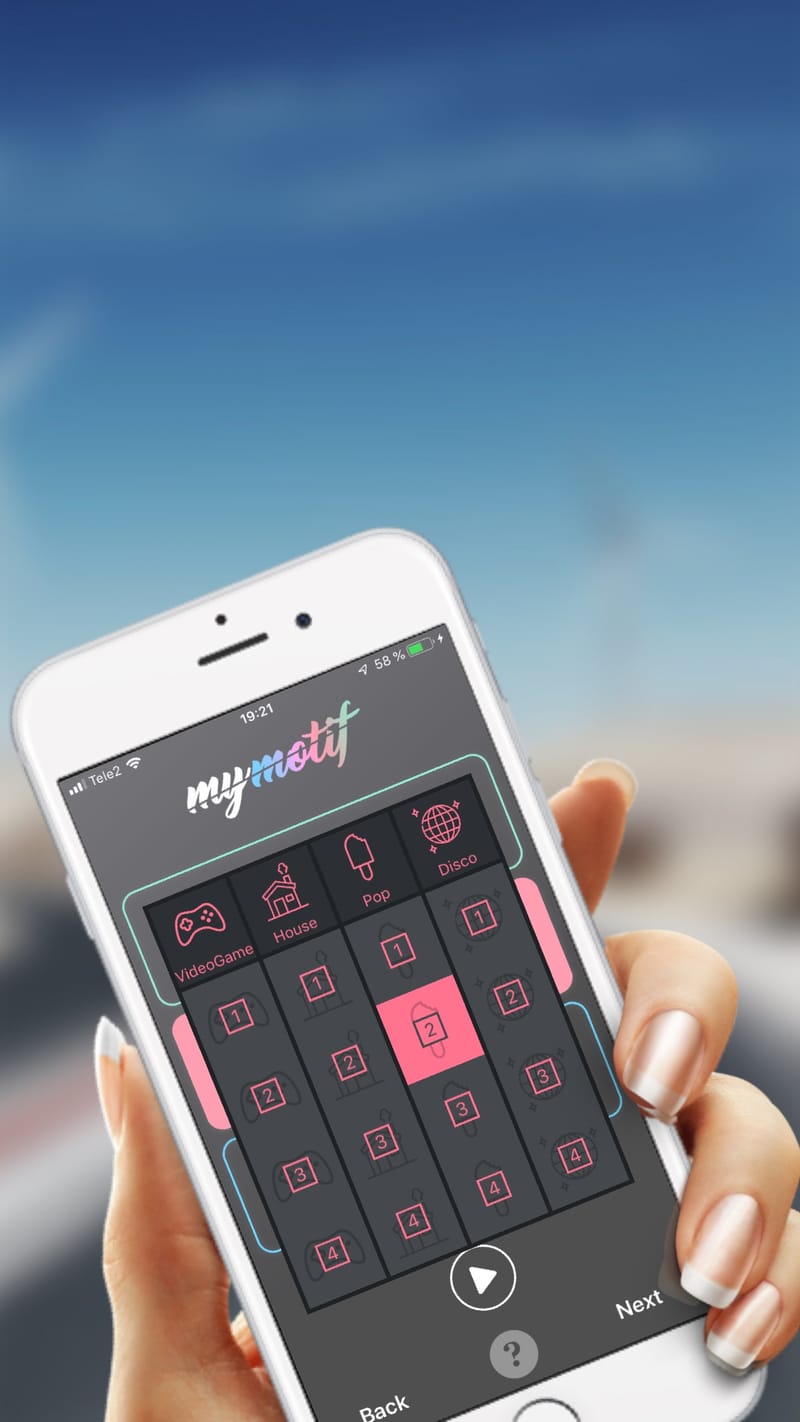 Mix and match the sounds.