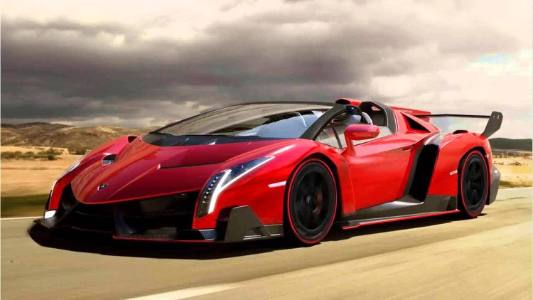 3. Lamborghini Veneno Roadster