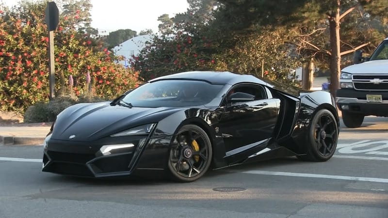 5. Lykan Hypersport