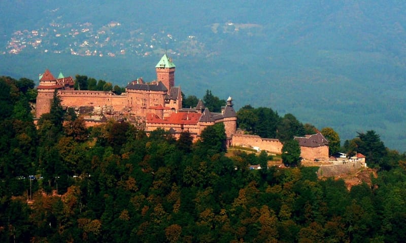 4. Castle of Haut-Koenigsbourg, France