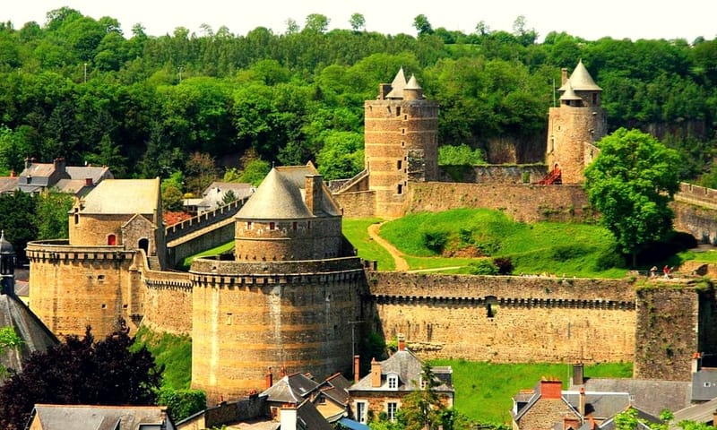 1. Castle of Fougeres, France