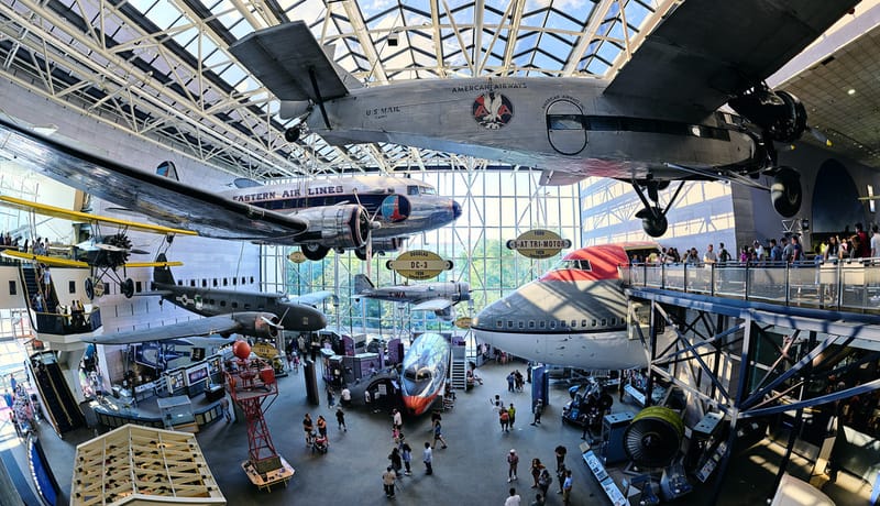 4. National Air and Space Museum, Washington D.C, USA