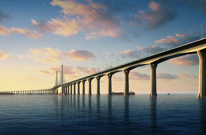 4. Hong Kong–Zhuhai–Macau Bridge