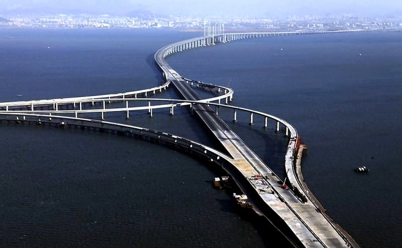 10. Jiaozhou Bay Bridge