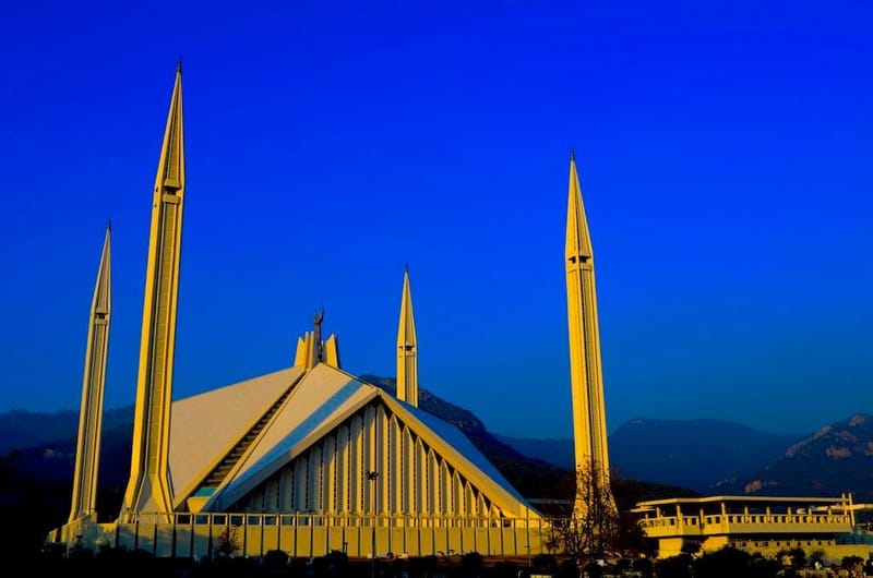 6. Faisal Mosque,  Islamabad