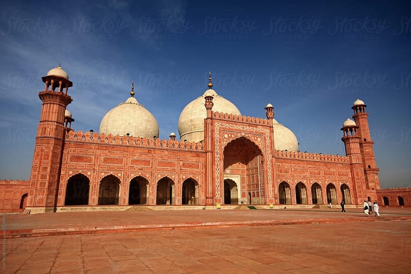 1. Badshahi Mosque, Lahore, Pakistan