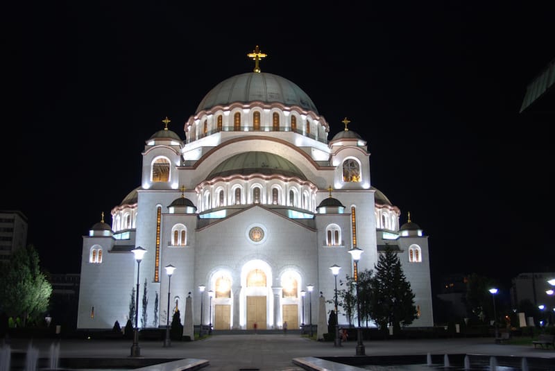 8. Temple of Saint Sava