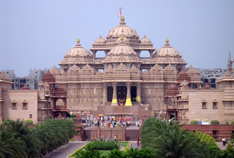 4. Akshardham Temple