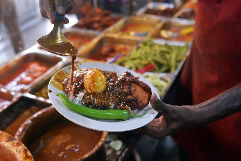 6. Have lunch at Pelita Nasi Kandar