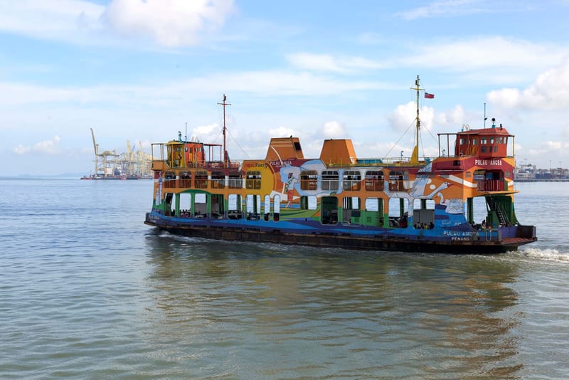 10. Take the ferry to Butterworth