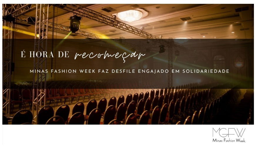 Minas Fashion Week fecha portas para o público, mas abre a janela a todos